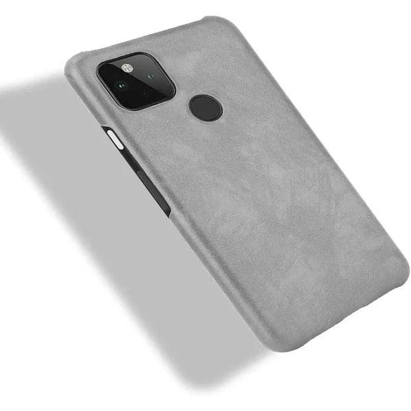 Renoverad TechUp Hard Leather Case for Google Pixel 5 - Reebelo Sverige