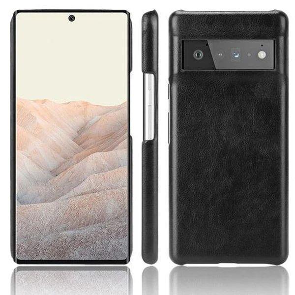 Renoverad TechUp Hard Leather Case for Google Pixel 6A - Reebelo Sverige