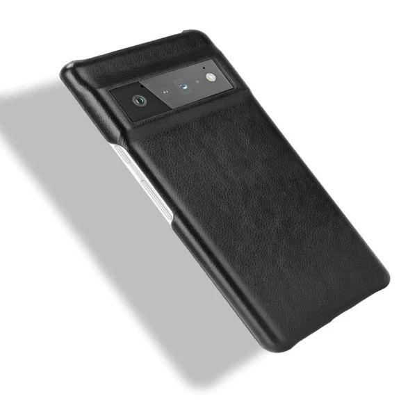 Renoverad TechUp Hard Leather Case for Google Pixel 6A - Reebelo Sverige