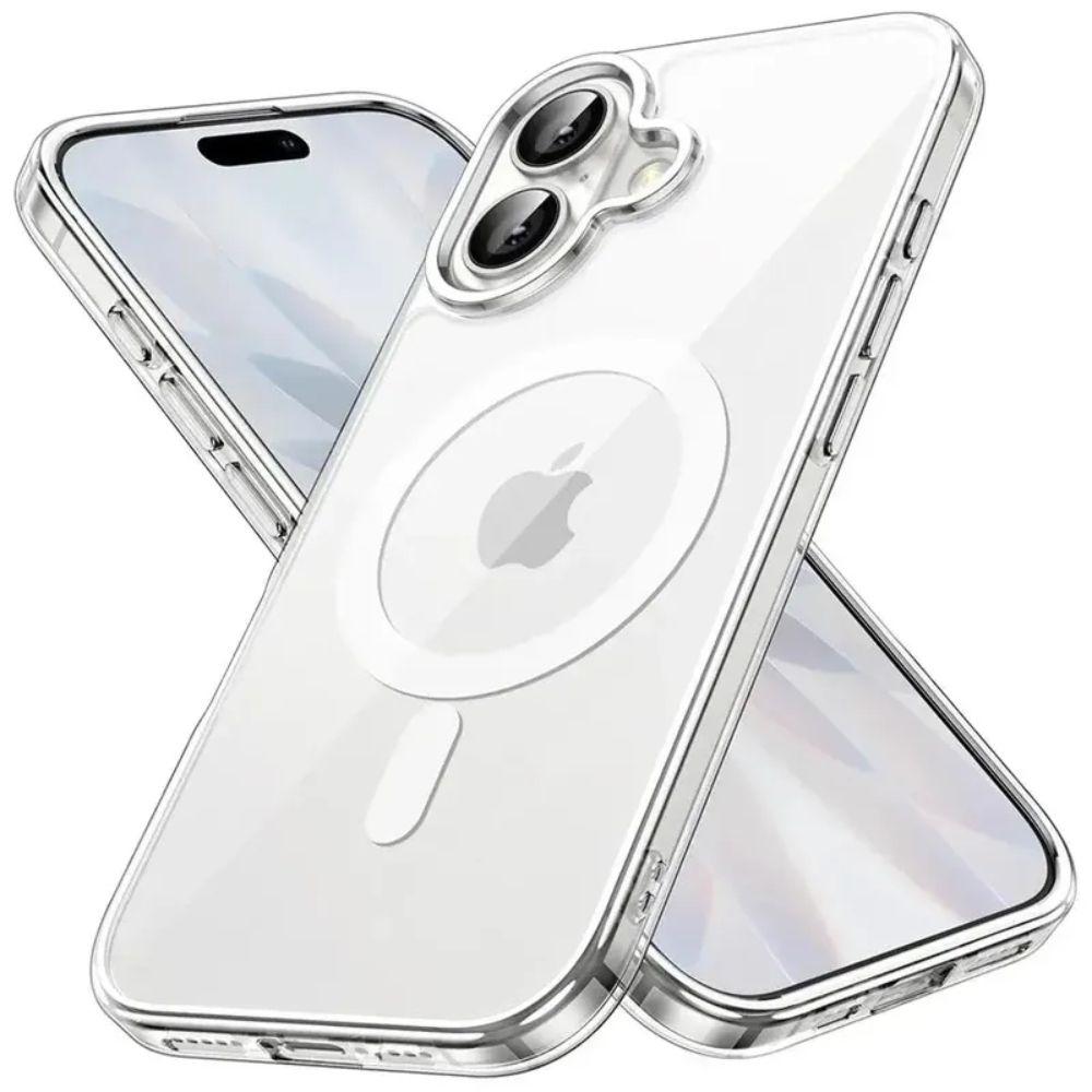 Renoverad TechUp MagSafe Clear Phone Case for iPhone 16 - Reebelo Sverige
