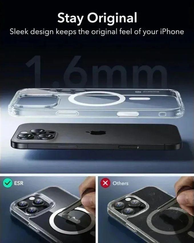 Renoverad TechUp MagSafe Clear Phone Case for iPhone 17 - Reebelo Sverige