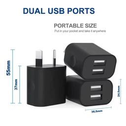 Renoverad That Watch Shop Dual USB Power Adapter Wall Plug (NZ / AU)  - Reebelo Sverige