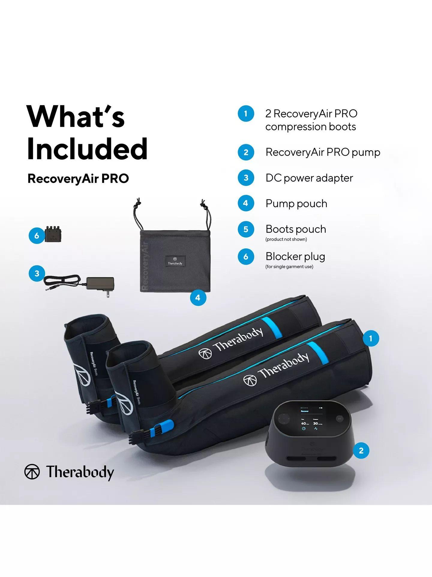 Renoverad Therabody RecoveryAir Pro Compression Boots (Medium) - Reebelo Sverige