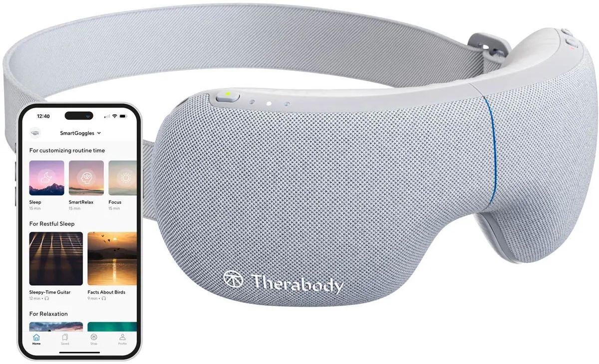 Renoverad Therabody SmartGoggles 1st Gen Eye & Temple Massage - Reebelo Sverige
