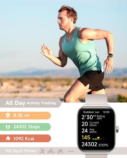 Renoverad TOOBUR IDW16 Smartwatch - Reebelo Sverige