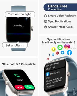 Renoverad TOOBUR IDW16 Smartwatch - Reebelo Sverige