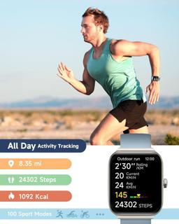Renoverad TOOBUR IDW16 Smartwatch - Reebelo Sverige