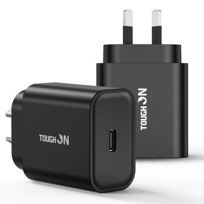 Renoverad Tough On 30W USB C Fast Charge PD 3.0 Wall Charger  - Reebelo Sverige