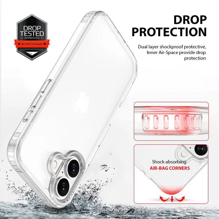 Renoverad Tough On Clear Air Phone Case for iPhone 16 - Reebelo Sverige
