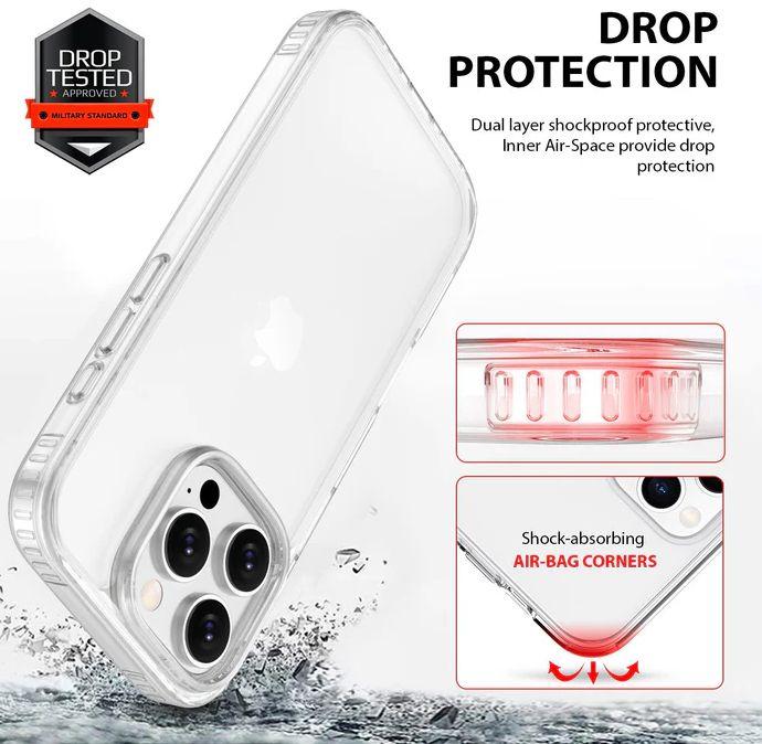 Renoverad Tough On Clear Air Phone Case for iPhone 16 Pro - Reebelo Sverige