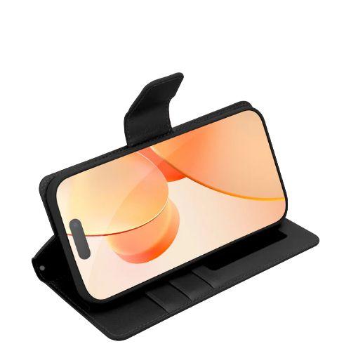 Renoverad Tough On Flip Wallet Leather Phone Case for Phone 15 - Reebelo Sverige