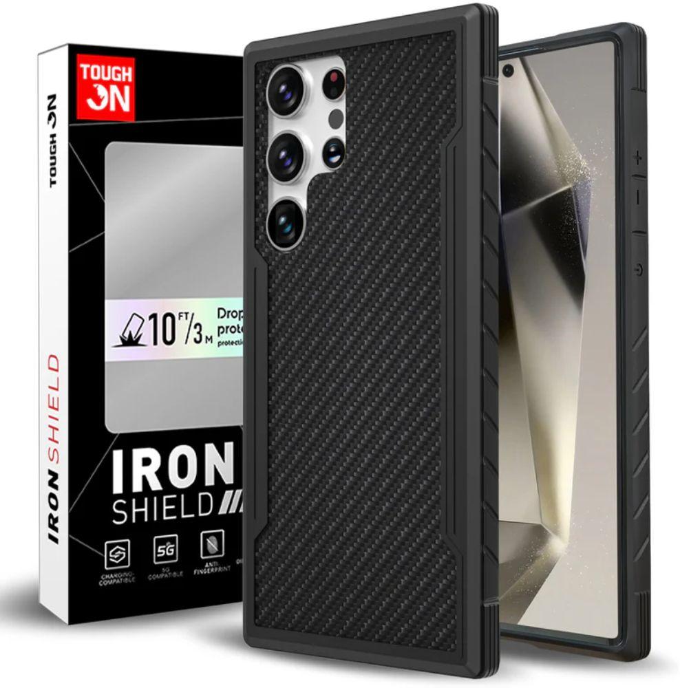 Renoverad Tough On Phone Case Iron Shield for Galaxy S24 Ultra - Reebelo Sverige