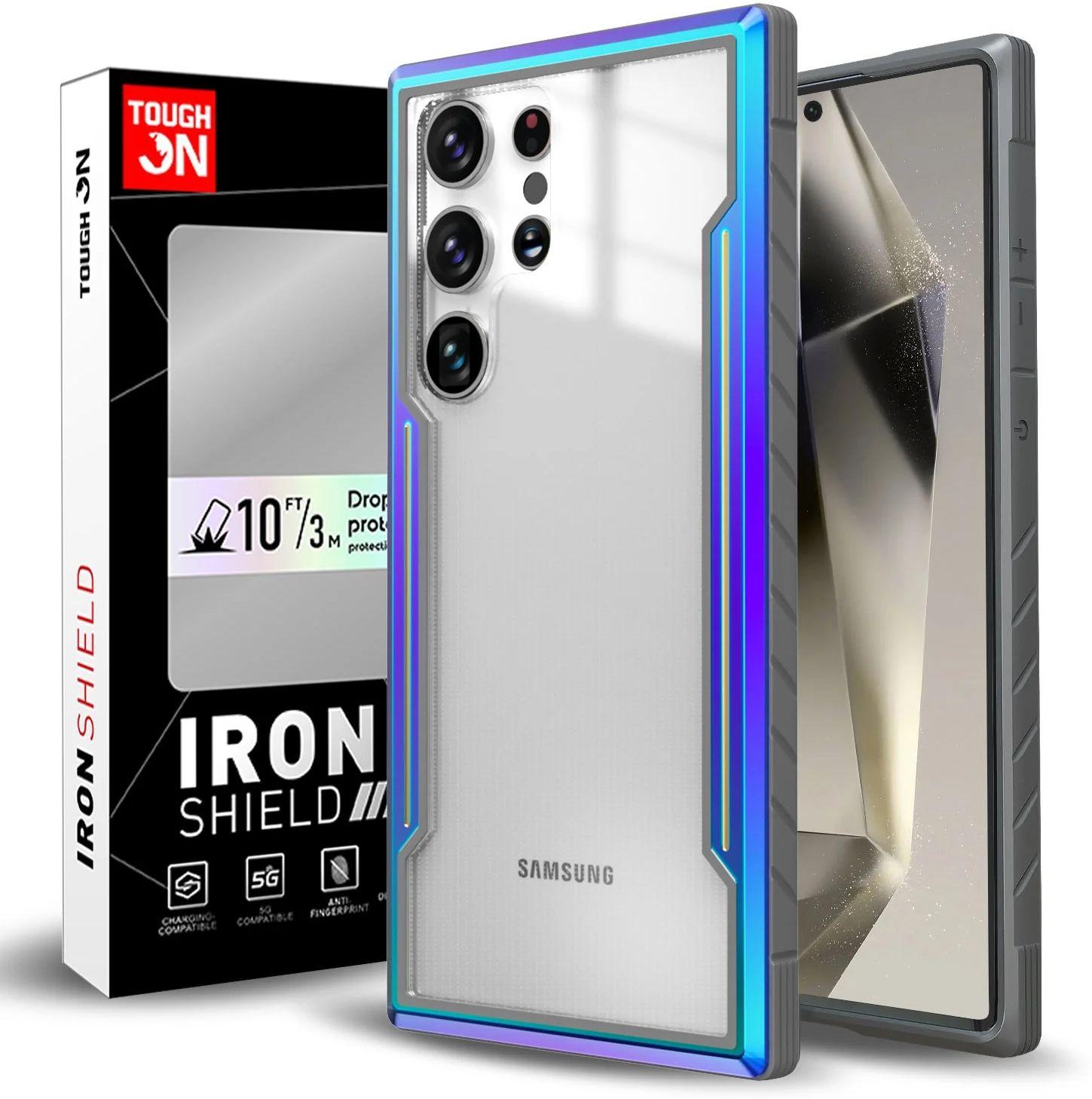 Renoverad Tough On Phone Case Iron Shield for Galaxy S24 Ultra - Reebelo Sverige