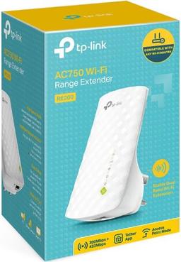 Renoverad TP-Link (RE200) AC750 Wi-Fi Range Extender - Reebelo Sverige