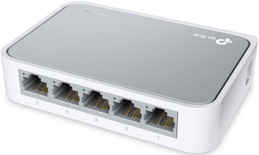 Renoverad TP-Link TL-SF1005D 5-Port 10/100Mbps Desktop Switch - Reebelo Sverige