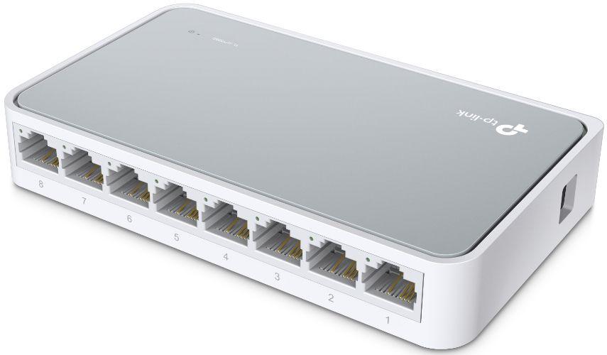 Renoverad TP-Link TL-SF1008D 8-Port 10/100Mbps Desktop Switch - Reebelo Sverige