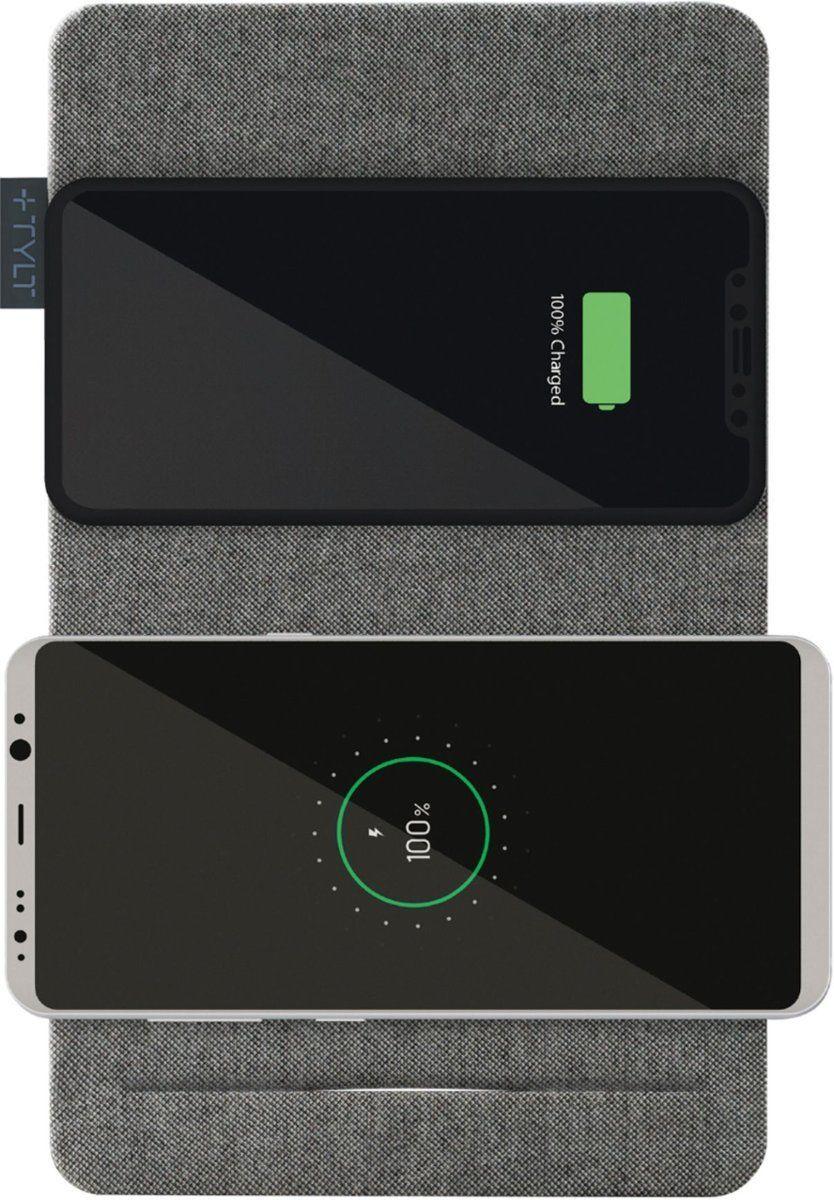 Renoverad TYLT Mat 10W Qi Certified Dual Wireless Charging Pad - Reebelo Sverige