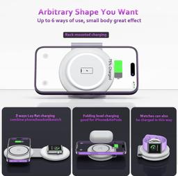 Renoverad UCOMX Nano Mini Magnetic 2 in 1 Wireless Charger - Reebelo Sverige
