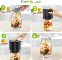 Renoverad Unerver M11 Electric Mason Jar Vacuum Sealer - Reebelo Sverige