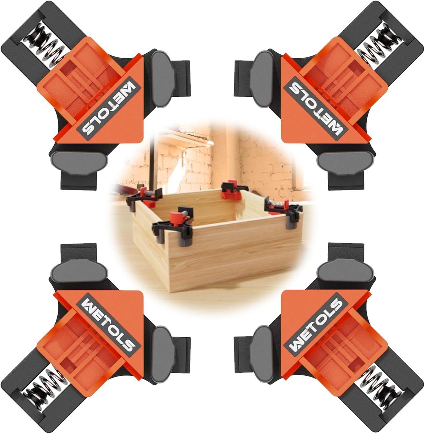 Renoverad Wetols Corner Clamp for Woodworking (4Pieces) - Reebelo Sverige