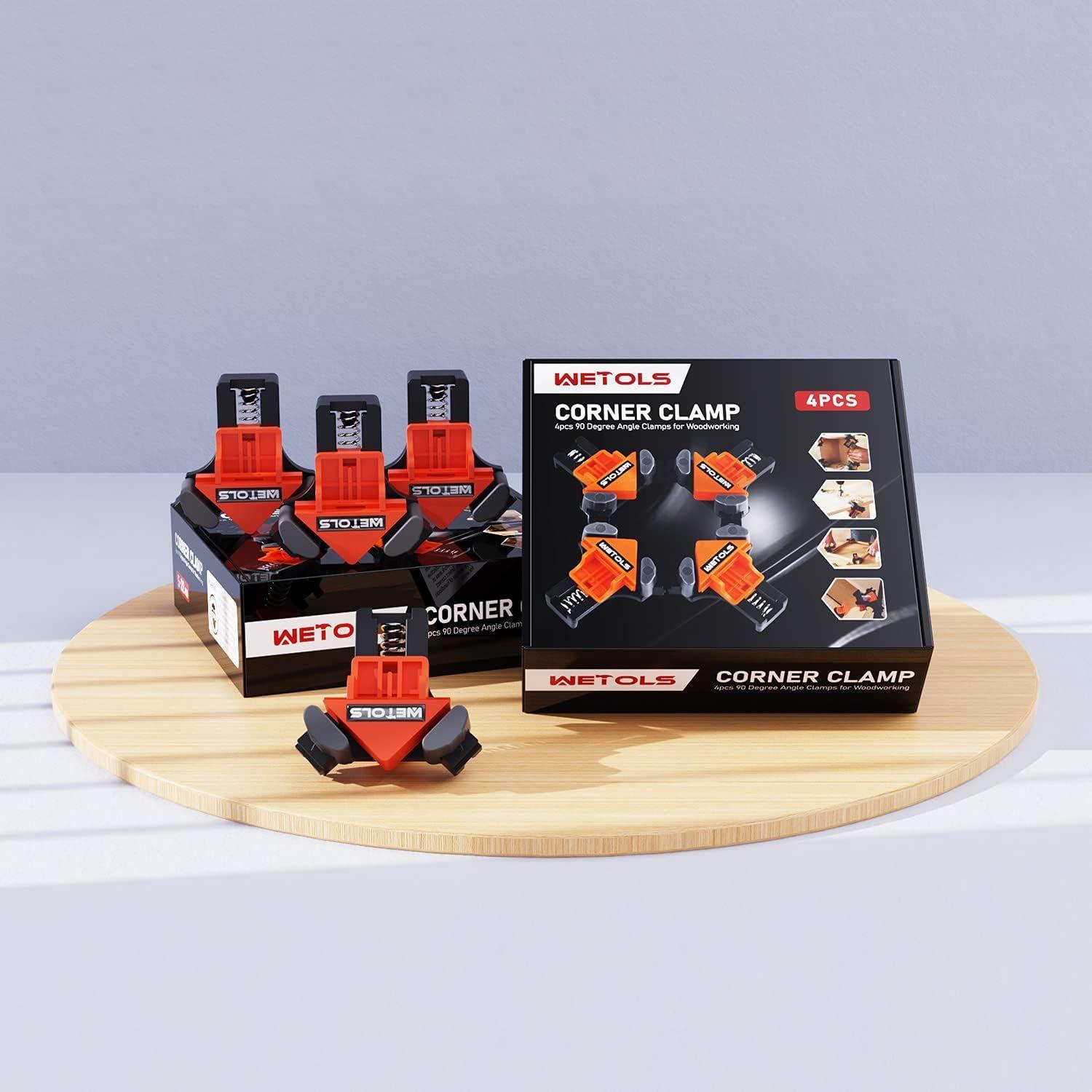 Renoverad Wetols Corner Clamp for Woodworking (4Pieces) - Reebelo Sverige