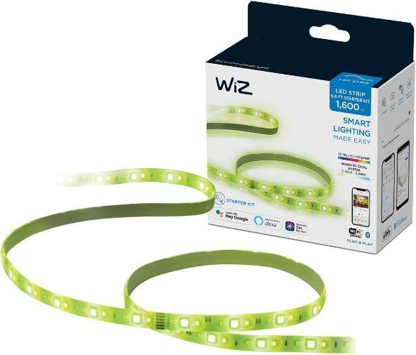 Renoverad WiZ LED Strip Starter Kit 2M - Reebelo Sverige