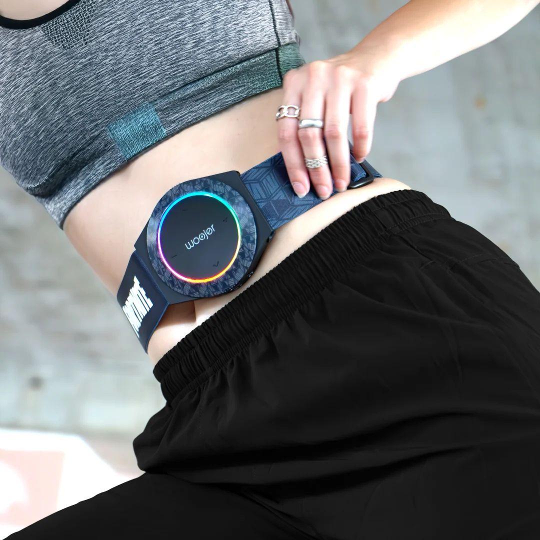 Renoverad Woojer STRAP 3 Wearable Haptic Body Strap - Reebelo Sverige