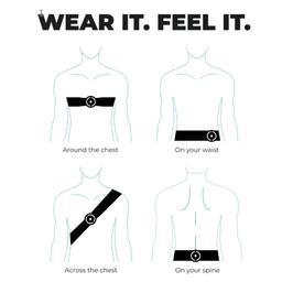 Renoverad Woojer STRAP 3 Wearable Haptic Body Strap - Reebelo Sverige