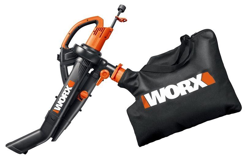 Renoverad Worx WG505 Trivac 12 Amp 3-in-1 Leaf Blower - Reebelo Sverige