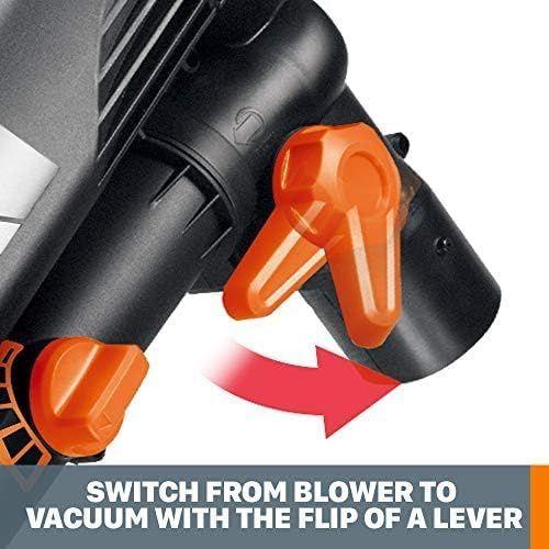 Renoverad Worx WG505 Trivac 12 Amp 3-in-1 Leaf Blower - Reebelo Sverige