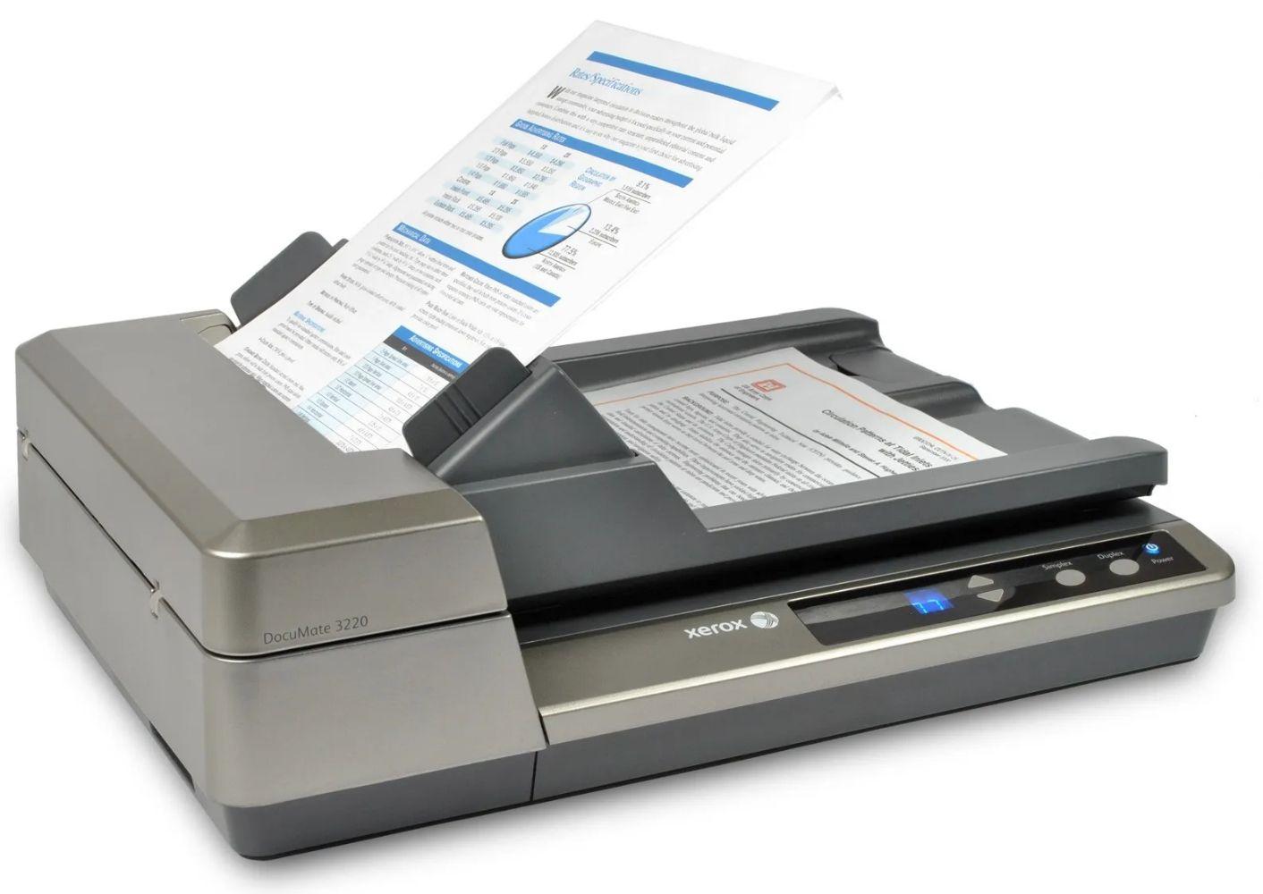 Renoverad Xerox DocuMate 3220 Flatbed Scanner - Reebelo Sverige