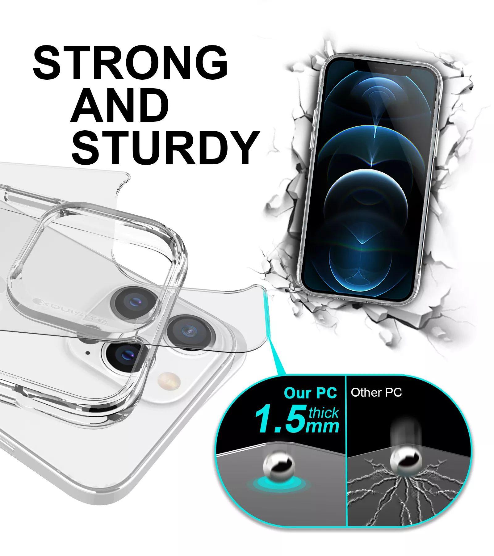 Renoverad Xquisite ProAir Clear Phone Case for iPhone 13 Pro Max - Reebelo Sverige