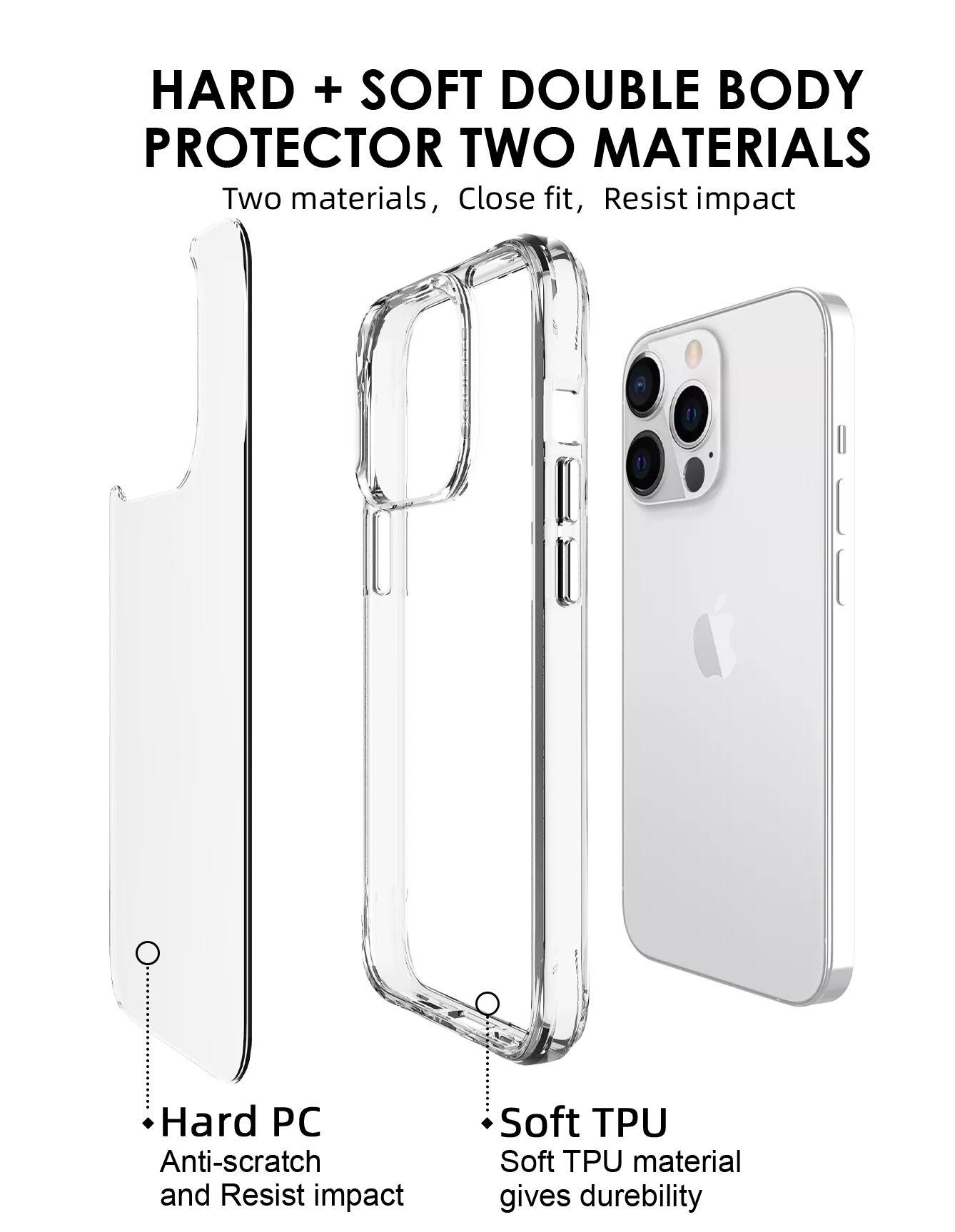 Renoverad Xquisite ProAir Clear Phone Case for iPhone 13 Pro Max - Reebelo Sverige