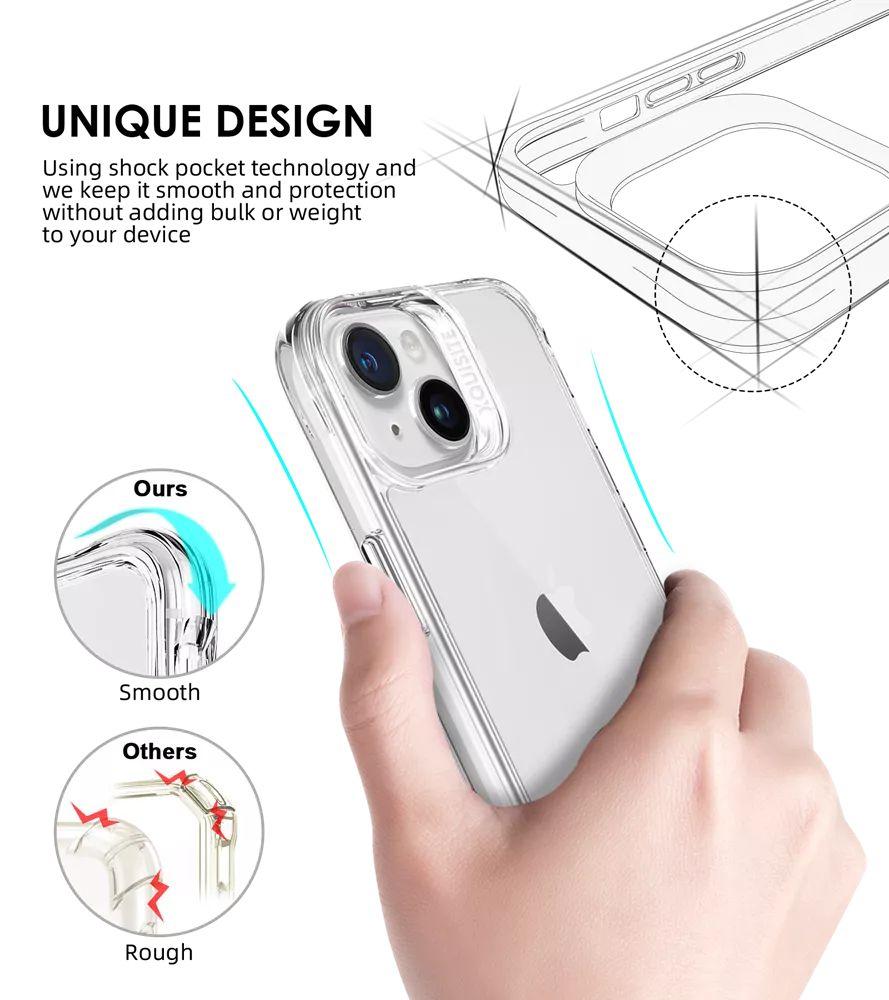 Renoverad Xquisite ProAir Clear Phone Case for iPhone 15 - Reebelo Sverige