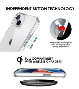 Renoverad Xquisite ProAir Clear Phone Case for iPhone 15 - Reebelo Sverige