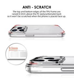 Renoverad Xquisite ProAir Clear Phone Case for iPhone 15 Pro - Reebelo Sverige