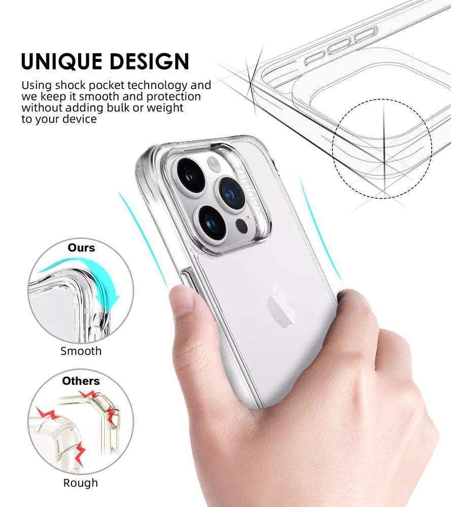 Renoverad Xquisite ProAir Clear Phone Case for iPhone 15 Pro - Reebelo Sverige