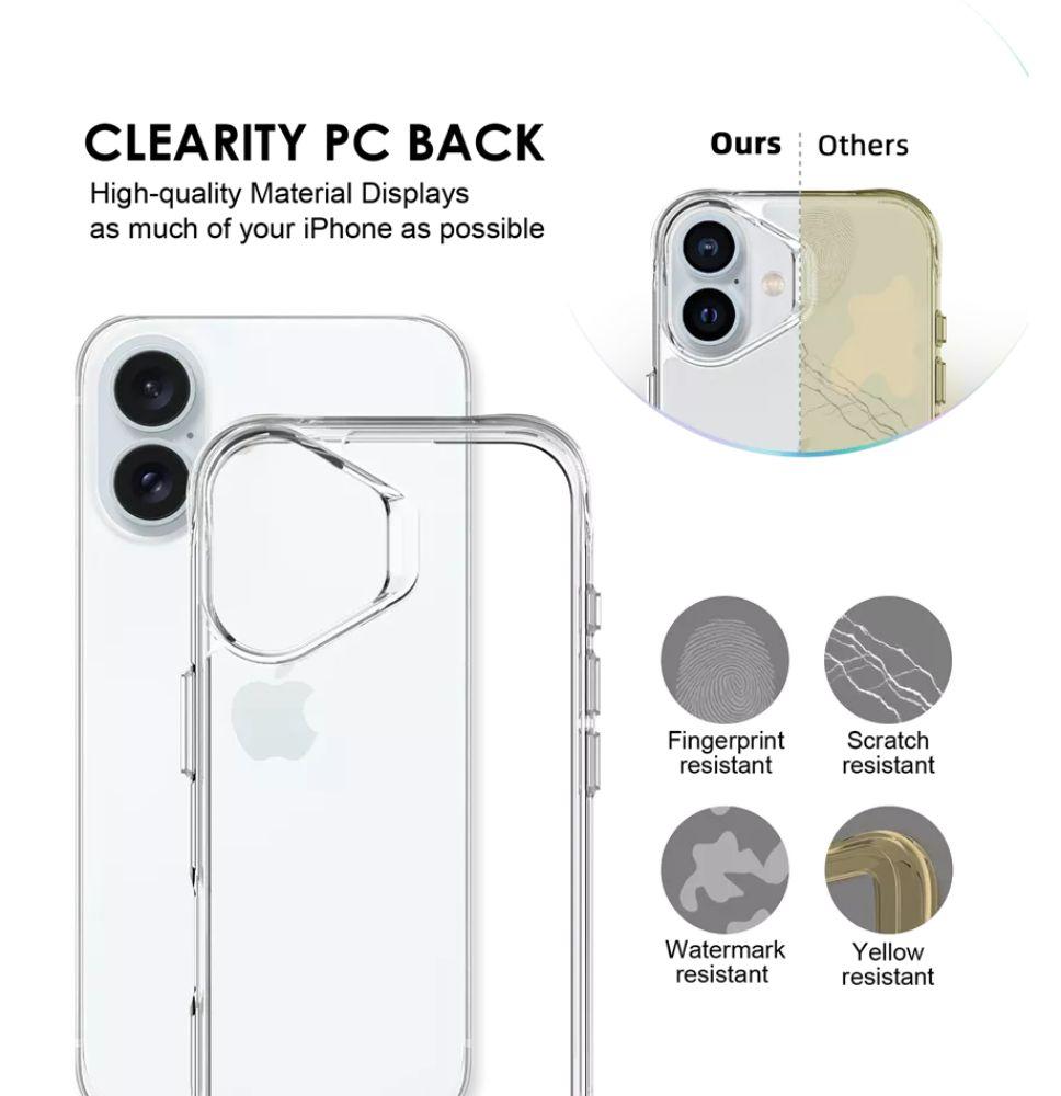 Renoverad Xquisite ProAir Clear Phone Case for iPhone 16 - Reebelo Sverige