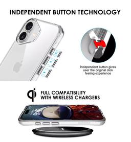Renoverad Xquisite ProAir Clear Phone Case for iPhone 17 - Reebelo Sverige