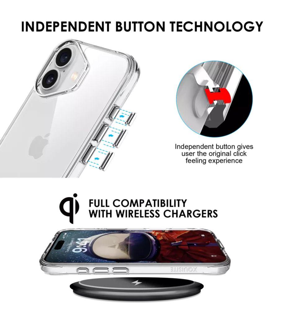 Renoverad Xquisite ProAir Clear Phone Case for iPhone 17 - Reebelo Sverige