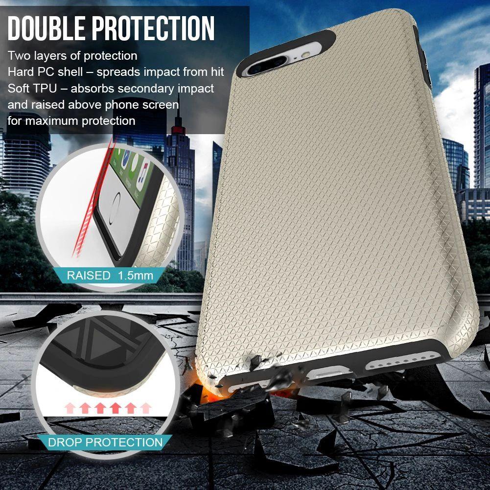 Renoverad Xquisite ProGrip Phone Case for iPhone 8/7/6S/6 Plus - Reebelo Sverige