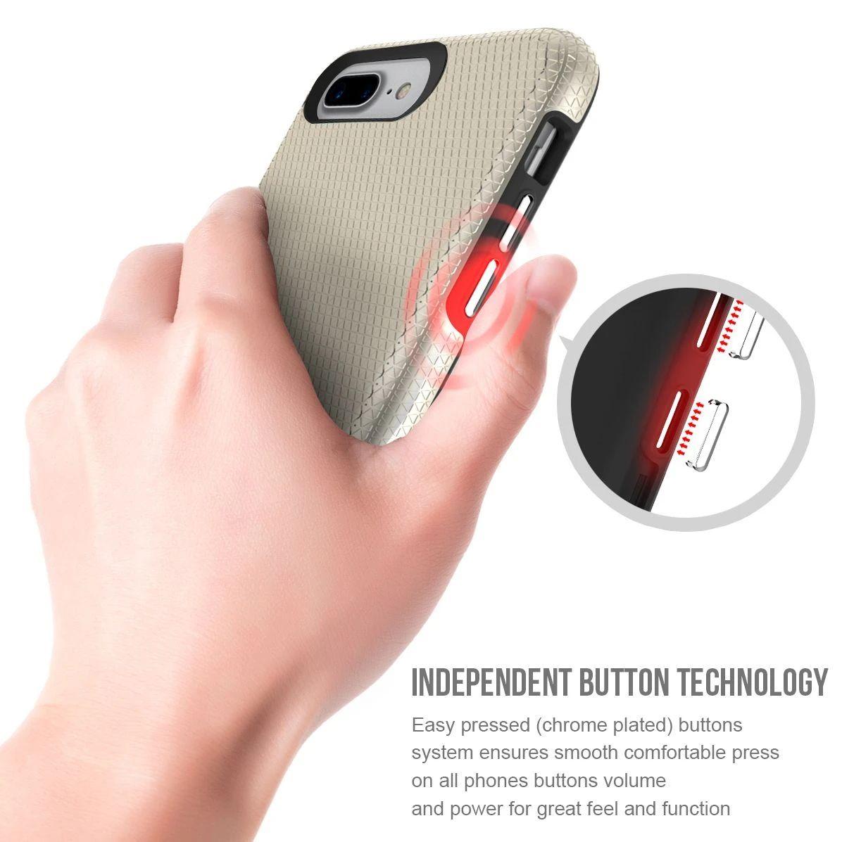 Renoverad Xquisite ProGrip Phone Case for iPhone 8/7/6S/6 Plus - Reebelo Sverige