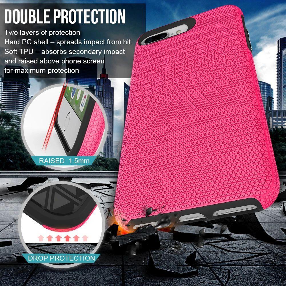 Renoverad Xquisite ProGrip Phone Case for iPhone 8/7/6S/6 Plus - Reebelo Sverige