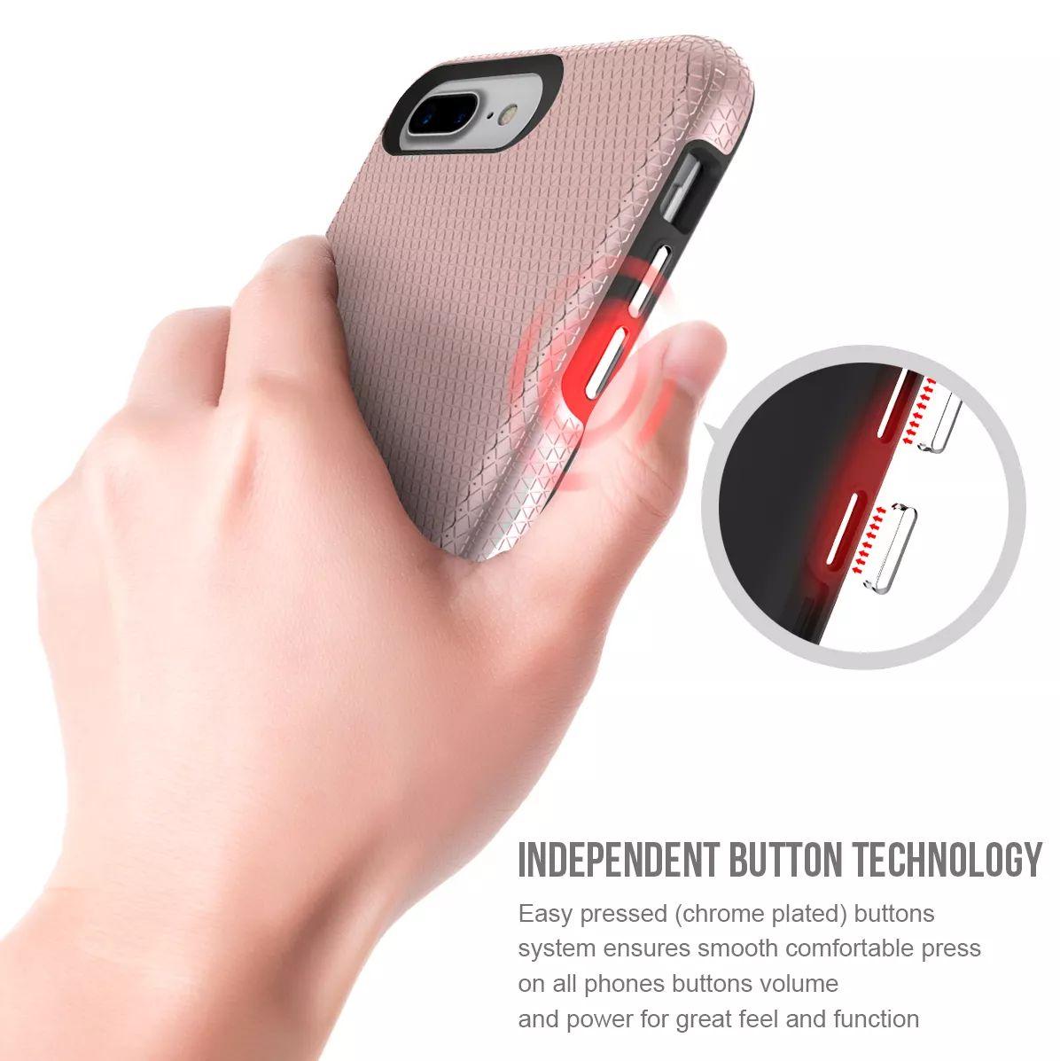 Renoverad Xquisite ProGrip Phone Case for iPhone 8/7/6S/6 Plus - Reebelo Sverige