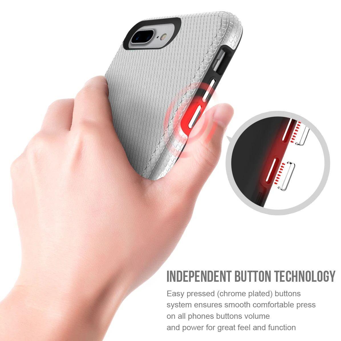 Renoverad Xquisite ProGrip Phone Case for iPhone 8/7/6S/6 Plus - Reebelo Sverige