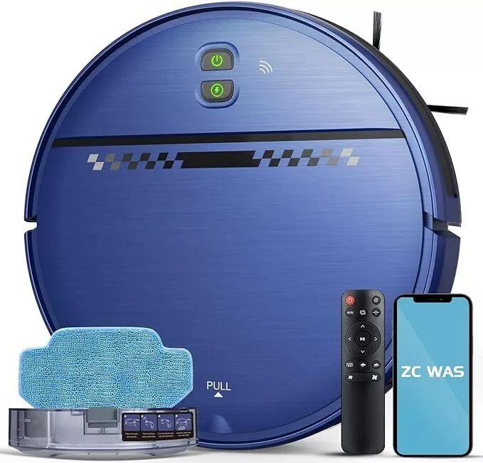 Renoverad ZC WAS 2-in-1 Robot Vacuum and Mop Combo with APP - Reebelo Sverige