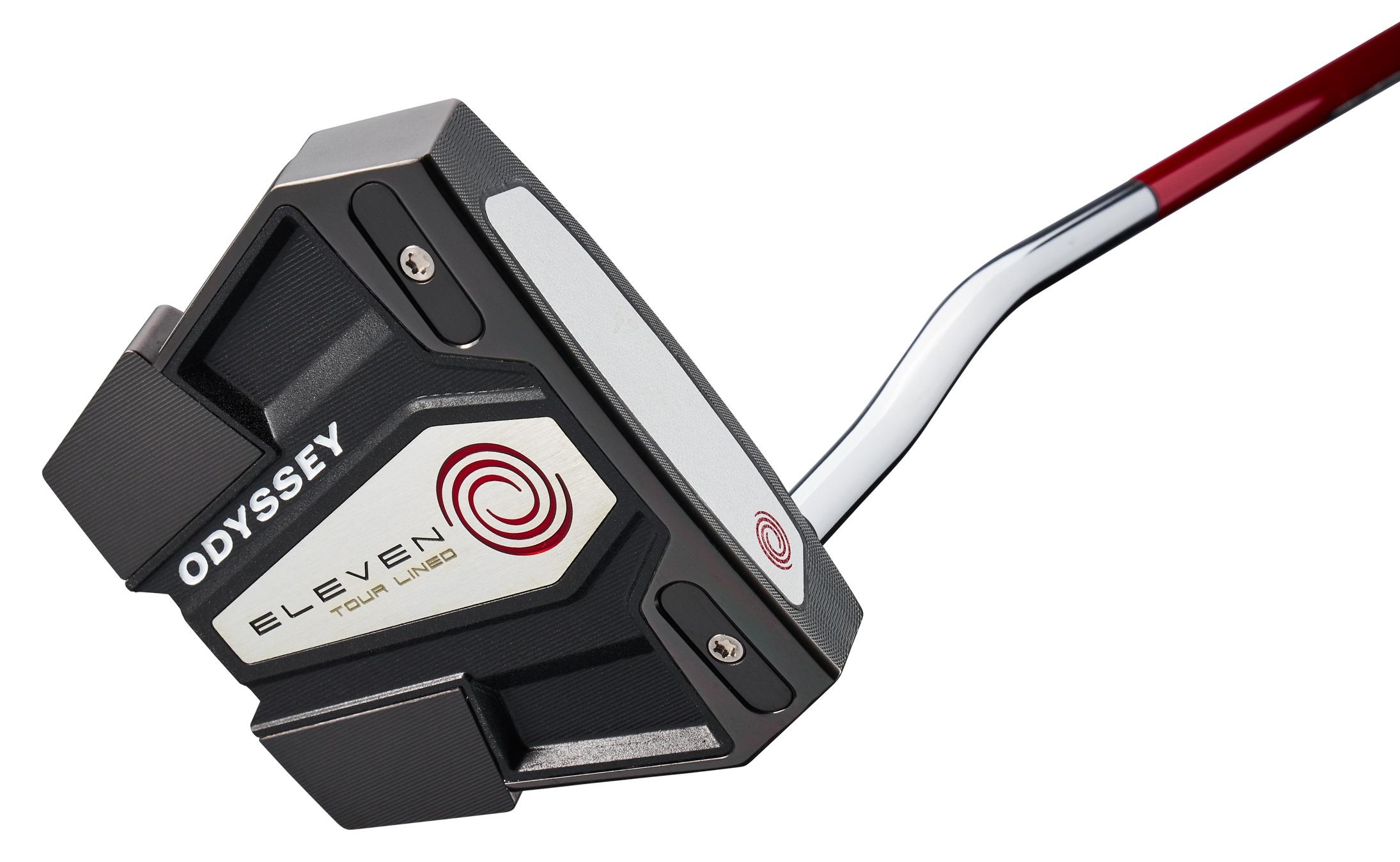 Renoverad Eleven Tour Lined DB Red Stroke Lab Putter - Reebelo Sverige