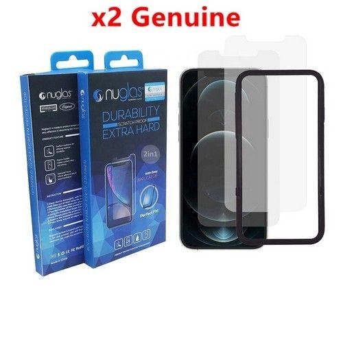 Renoverad Nuglas 2x Screen protector Tempered Glass for IPhone 13 Mini with Applicator - Reebelo Sverige