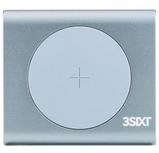 Renoverad 3sixT Qi Wireless Aluminium Charging Pad 15W - Reebelo Sverige