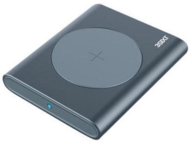 Renoverad 3sixT Qi Wireless Aluminium Charging Pad 15W - Reebelo Sverige
